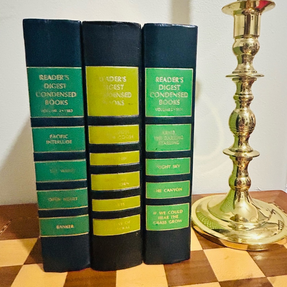 Reader's Digest Condensed Books Trio